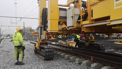 Renouvellement ligne Tournai-Mouscron