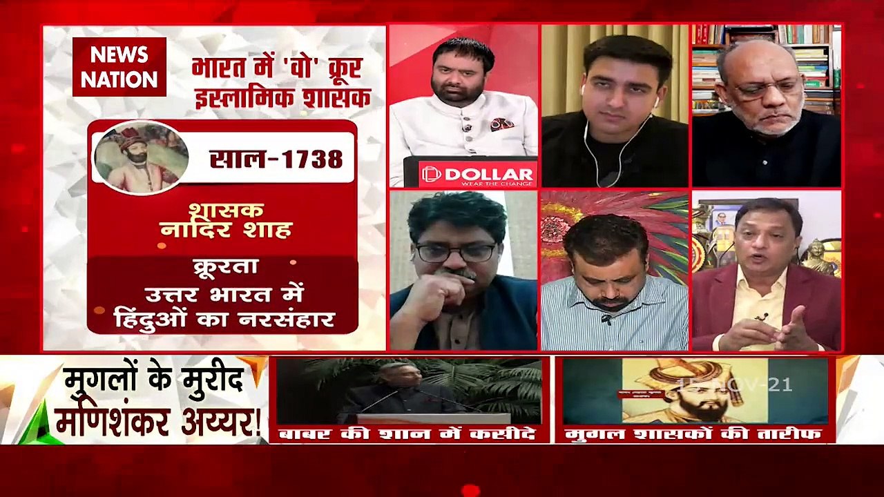 Desh Ki Bahas : Mughals demolished temples