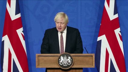 Download Video: Boris Johnson calls for people to take up booster Covid-19 jabs as cases rise