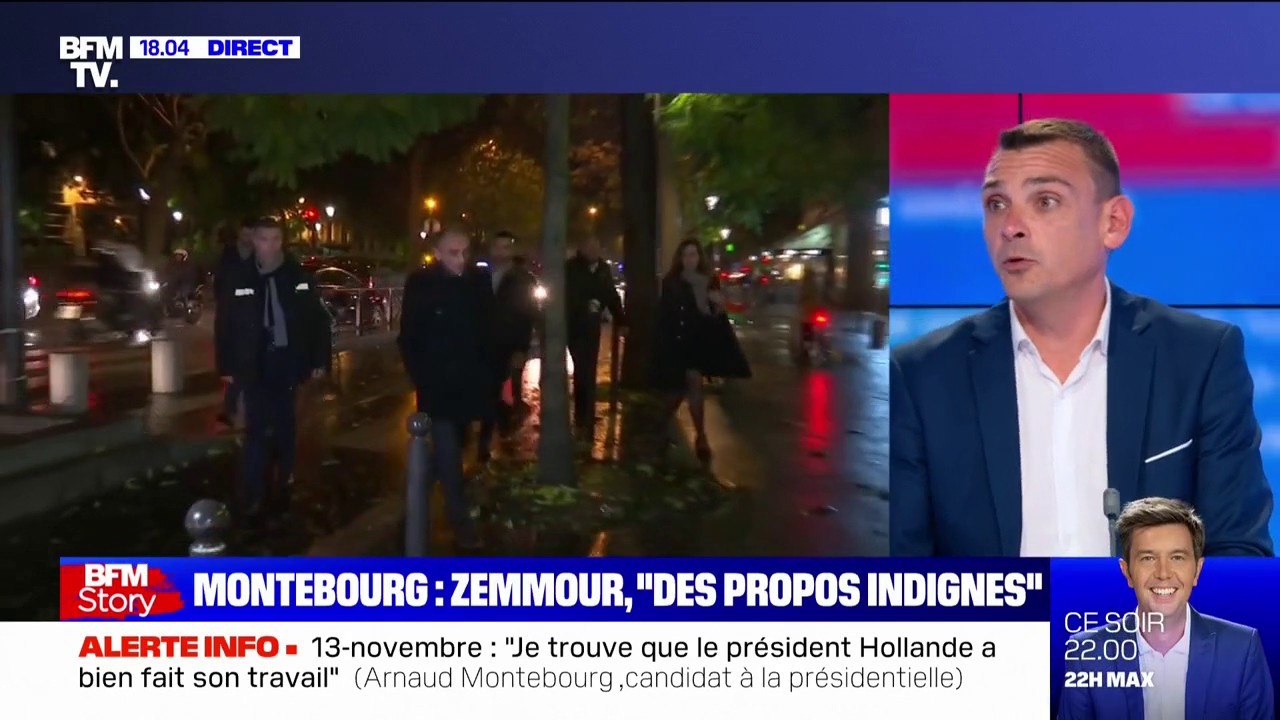 Benjamin Cauchy, soutien d'Éric Zemmour "le 13 novembre 2015 était un symptôme de cette guerre de civilisations