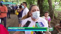 Familias de la comarca Santo Domingo estrenan 5 cuadras de calles asfaltadas