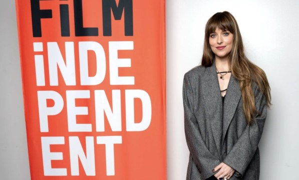 Dakota Johnson Played With Proportions in an Oversized Suit Jacket and Tailored Pants