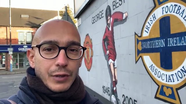 Aspettando Irlanda del Nord-Italia a Belfast, tra ricordi di George Best e murales di Bobby Sands