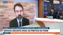 O cientista político Fernando Schüler analisou a reta final da disputa entre os governadores João Doria e Eduardo Leite pela candidatura do PSDB na corrida presidencial de 2022.