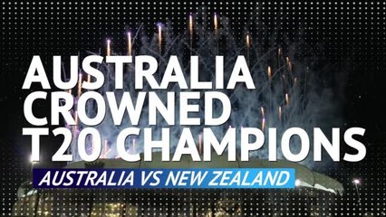 T20 World Cup - Story of the Final