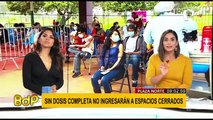 Carné de vacunación obligatorio: verificarán autenticidad para ingreso a Plaza Norte