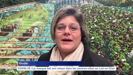 COVID 19 / Le masque fait son retour dans les centres-villes en Loir-et-Cher