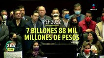 Diputados avalan Presupuesto de Egresos 2022 sin moverle un peso