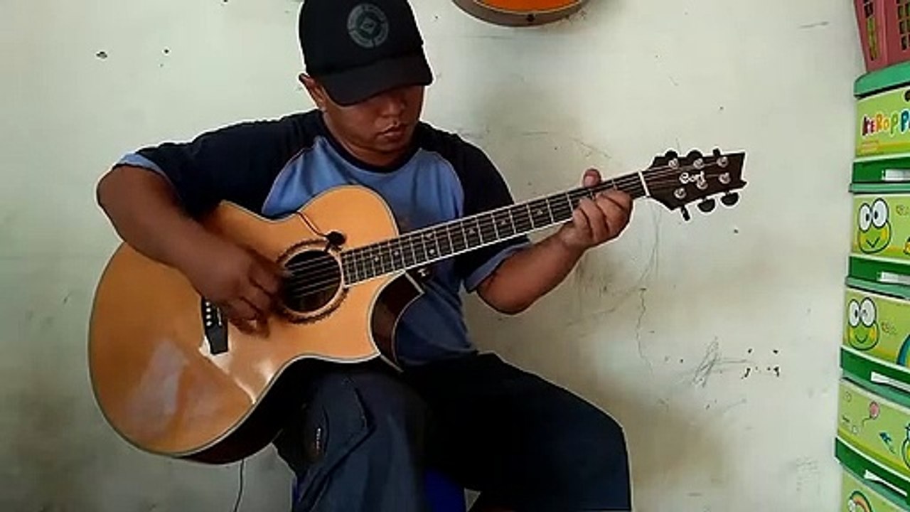 Canon Rock fingerstyle cover by alif ba ta(480P)
