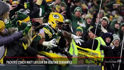 Download Video: Packers Coach Matt LaFleur on Beating Seahawks