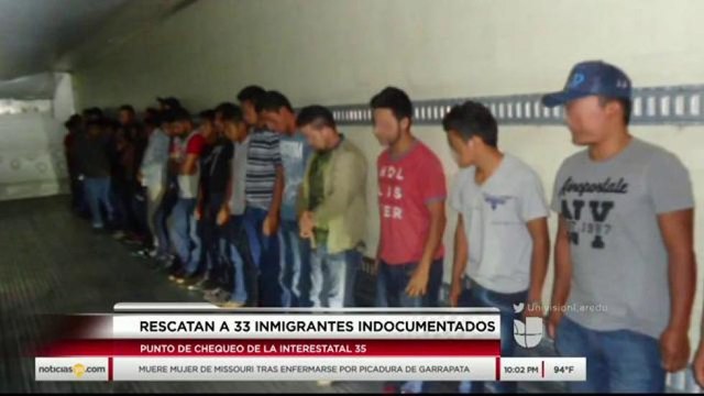 Rescatan a inmigrantes indocumentados en Laredo