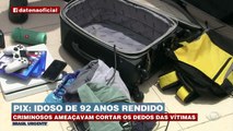 Uma família teve a casa invadida por bandidos na zona este de São Paulo. Os criminosos ameaçaram cortar os dedos das vítimas para conseguir dinheiro via PIX e objetos de valor da residência.