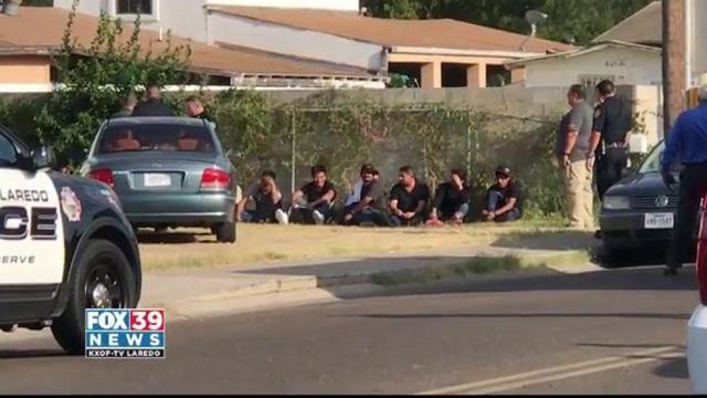 Laredo Police Find Illegal Immigrants In Mobile Home