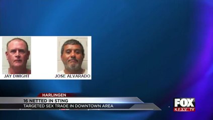 Police Net 16 in Prostitution Sting