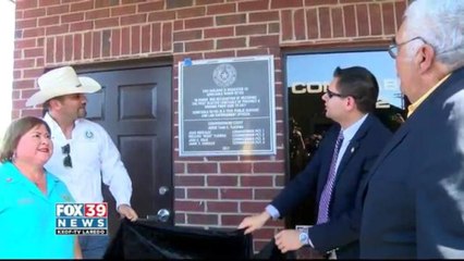 Constable Precinct Two Building Dedicated to Former Constable