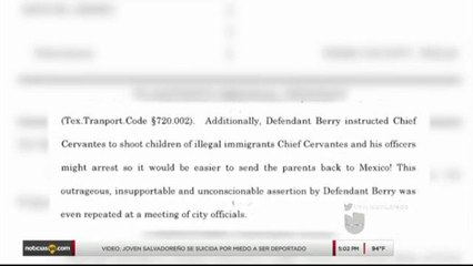 Jefe de policía de Río Bravo demanda a autoridades de dicha ciudad.