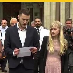 Padres de Charlie Gard deciden poner fin a la batalla legal y a su vida.mp4