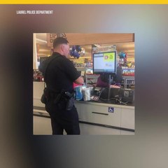 Policía compra pañales a madre que intentó robarlos en Maryland.mp4