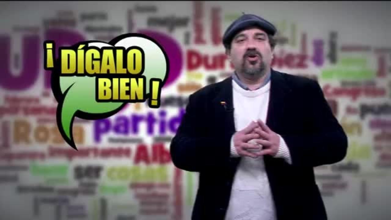 Dígalo bien, hoy la palabra campeón