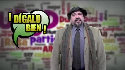 Dígalo bien, la palabra Ganga