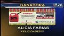 Alicia Farias ganadora de nuestro sorteo