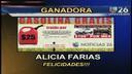 Alicia Farias ganadora de nuestro sorteo