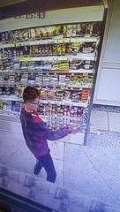 Glass Surprises Grocery Store Shopper