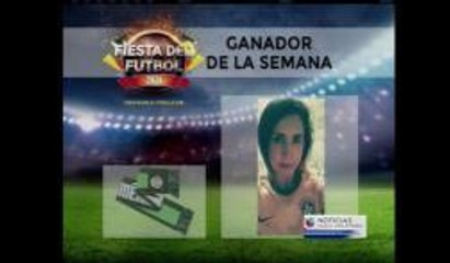 Ganador de sorteo Selfie de la semana pasada