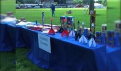 Fuegos artificiales y niños