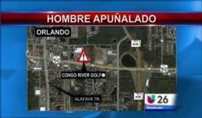 Orlando: Se busca a individuo por apuñalamiento