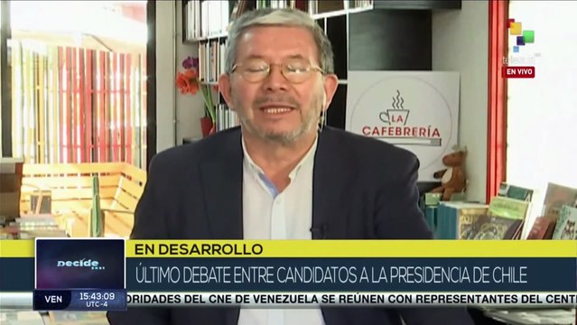 Aguilera: Este último debate presidencial es para motivar a los electores chilenos