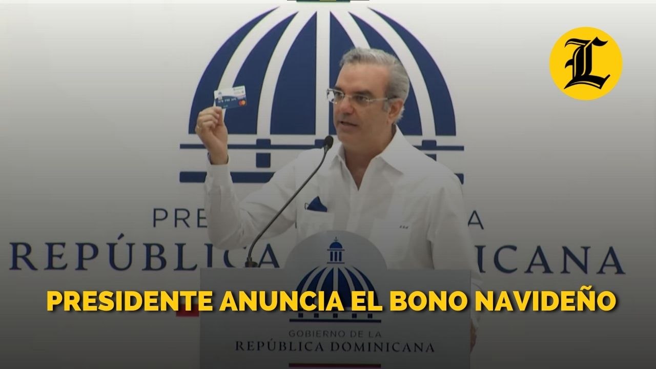 Presidente anuncia el Bono Navideño