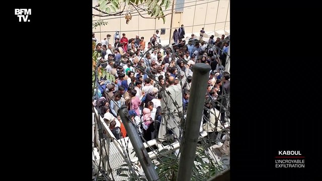 Kaboul, l’incroyable exfiltration : revoir le grand reportage de BFMTV