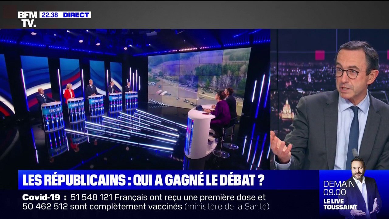Bruno Retailleau (@BrunoRetailleau): "C'est notre famille politique qui a gagné le débat" sur BFMTV grâce à "une droite qui s'assume"