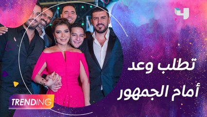 أصالة تشعل دار الأوبرا وتطلب من فائق حسن أن يوعدها أمام الجمهور