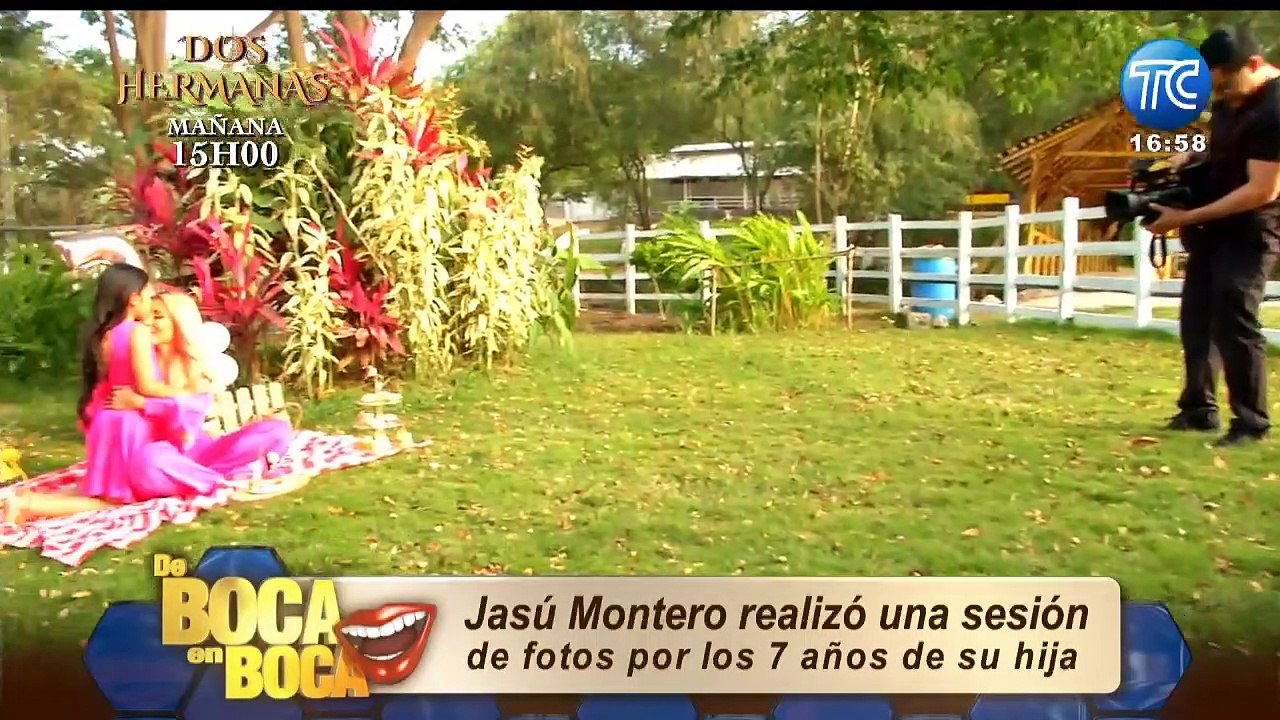 Jasú Montero realizó una sesión de fotos por el cumpleaños de su hija