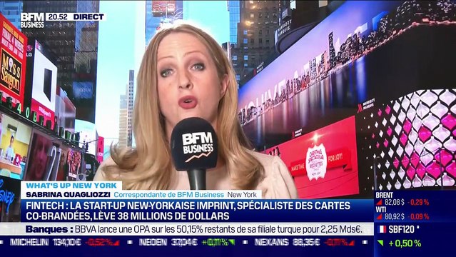 What's up New York : La start-up new-yorkaise Imprint, spécialiste des cartes co-brandées, lève 38 millions de dollars - 15/11