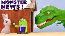 Monster News with Funny Funlings Toys Reporter Funling plus a Dinosaur Toy for Kids in this Family Friendly Full Episode English Stop Motion Video for Kids from Kid Friendly Family Channel Toy Trains 4U