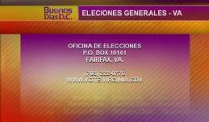 Se alistan para las elecciones en Virginia