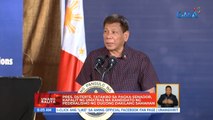 Pres. Duterte, tatakbo sa pagka-senador, kapalit ng umatras na kandidato ng Pederalismo ng Dugong Dakilang Samahan | UB