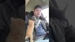 Five Kittens Climb All Over Man That Rescued Them