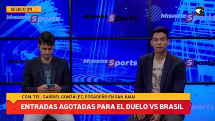 ENTRADAS AGOTADAS PARA EL DUELO VS BRASIL