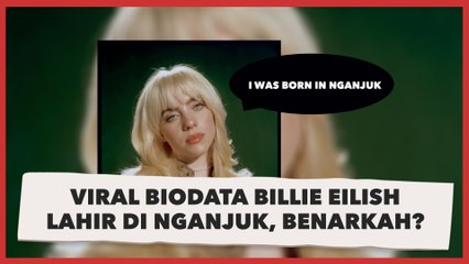 CEK FAKTA: Viral Biodata Billie Eilish Lahir di Nganjuk, Benarkah?