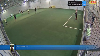 But de yassar (1-3) - TEAM PATIO Vs RENOVATION DU PATRIMOINE - 15/11/21 19:00 - LIGUE 1