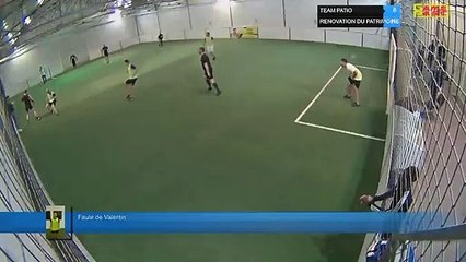 Faute de Valentin - TEAM PATIO Vs RENOVATION DU PATRIMOINE - 15/11/21 19:00 - LIGUE 1
