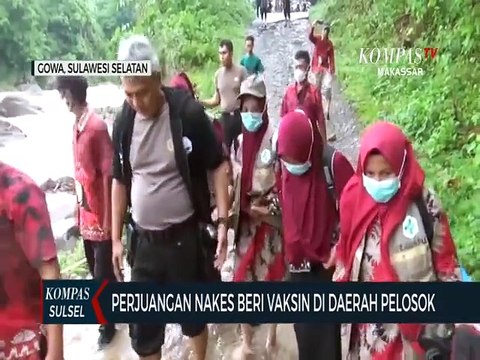 Perjuangan Nakes Beri Vaksin Di Daerah Pelosok