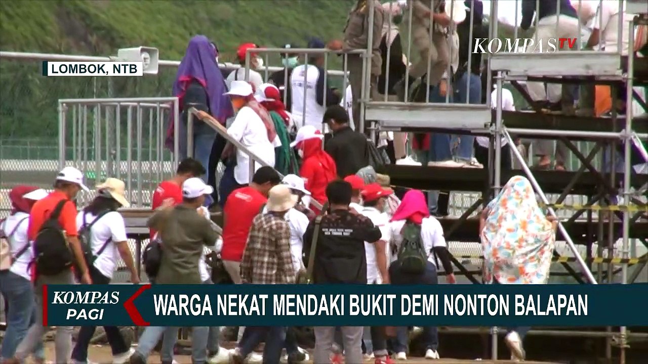 Beragam Cara Warga Untuk Nonton Balapan di Sirkuit Mandalika
