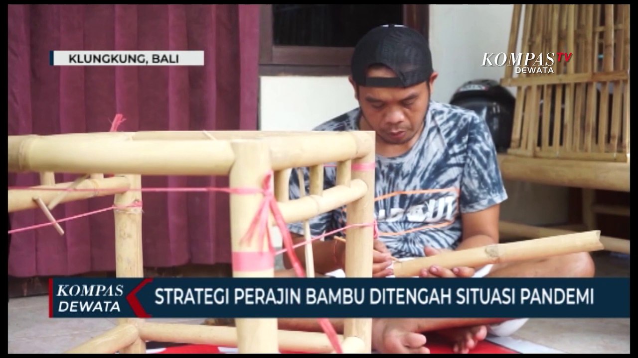 Strategi Perajin Bambu Ditengah Pandemi