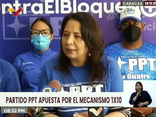 PPT adoptará la estrategia del 1x10 para las próximas elecciones del 21 de noviembre