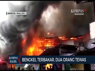 Bengkel Terbakar, Dua Orang Tewas